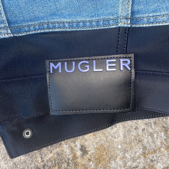 MUGLER x H&M Womens Denim Jacket - Picture 6 of 7